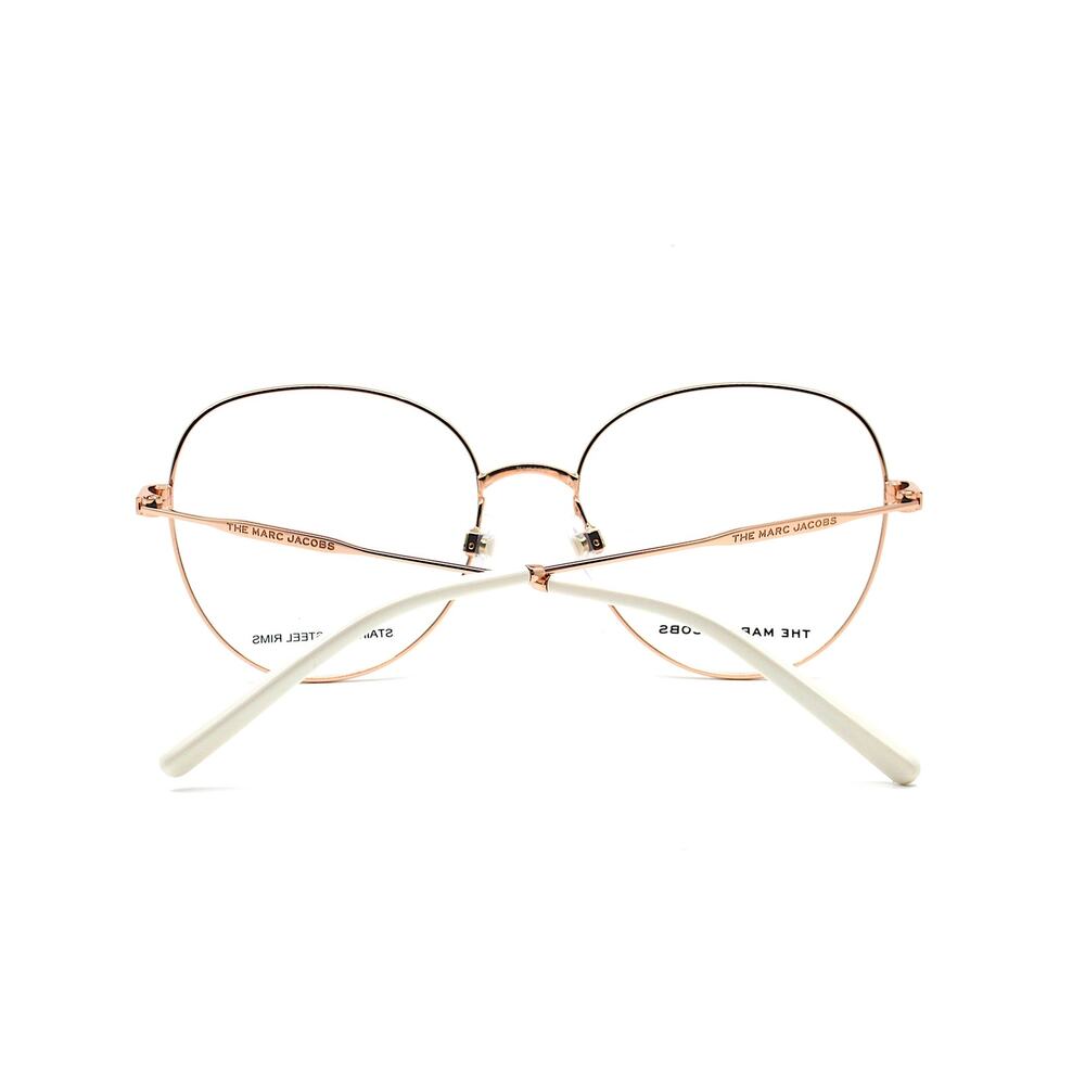 NEW MARC JACOBS MARC590 Y3R GOLD IVORY AUTHENTIC EYEGLASSES FRAME - Picture 10 of 12